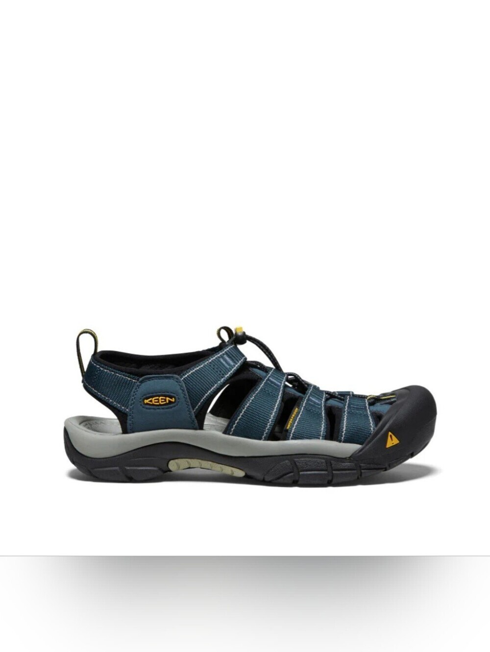 KEEN Newport H2 Men's Hiking Water Sandals Navy/Medium Gray Size 9.5 Wide NWOB